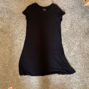Children’s XL black t-shirt dress